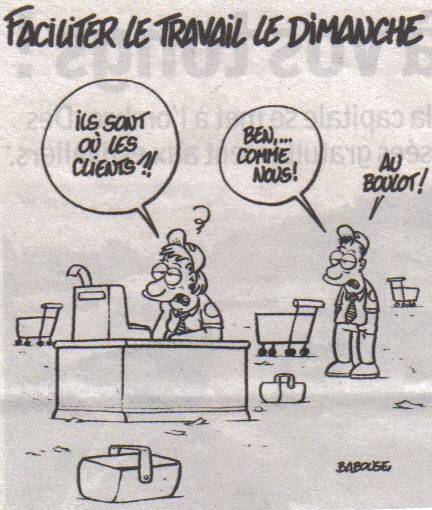Laissons en paix le dimanche...